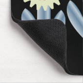 機械的な花 マウスパッド (コーナー)