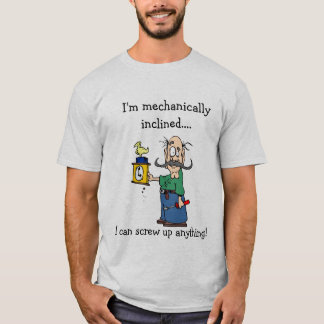 機械的に傾向がある Tシャツ