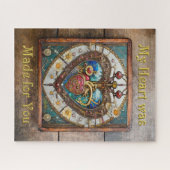 機械的ハート解剖学的スチームパンクシリーズ ジグソーパズル (横)