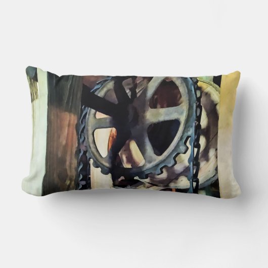 機械的優位 ランバークッション (正面)