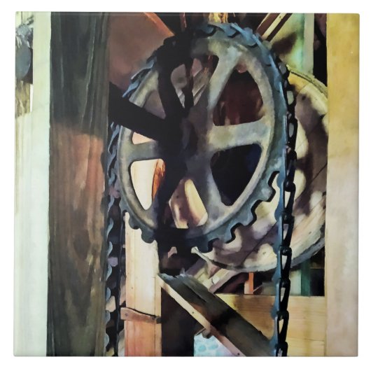 機械的利点 タイル (正面)