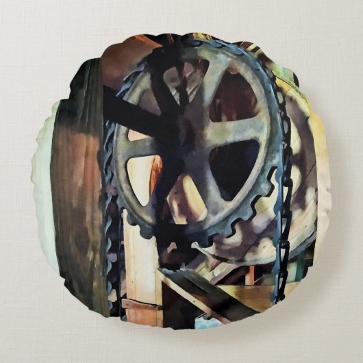 機械的利点 ラウンドクッション (正面)