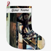 機械的利点 ラージクリスマスストッキング (正面)