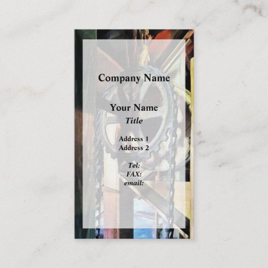 機械的利点 名刺 (正面)