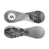 機械的損傷を伴うモノグラムメタル背景 野球ボール (パネル)