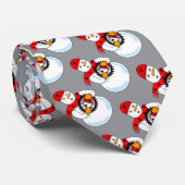 機械的雪だるま ネクタイ (ロール)