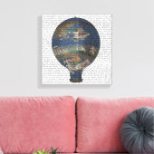 機械空気調和熱気球 キャンバスプリント (インサイチュ (リビング))