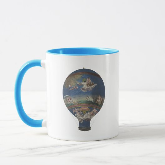機械空気調和熱気球 マグカップ (左)