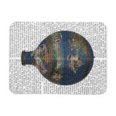 機械空気調和熱気球 マグネット (横)