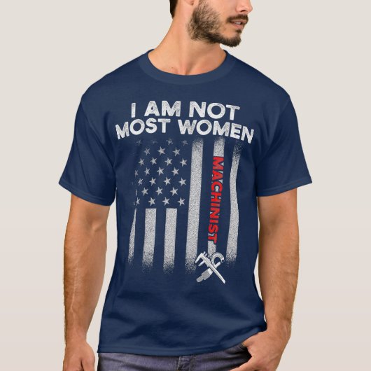 機械練習機オペレータ加工 Tシャツ (正面)