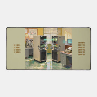 「機械語」- ユーモラスなテクノロジー デスクマット