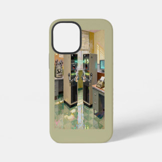 「機械語」- ユーモラスなテクノロジー iPhone 12 MINIケース