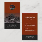 機械部品の名刺 名刺 (正面/裏面)