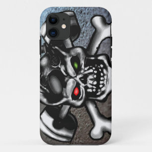 機械頭部02 iPhone 11 ケース