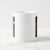 機械馬(シェル油) ジャンボコーヒーマグカップ (正面)