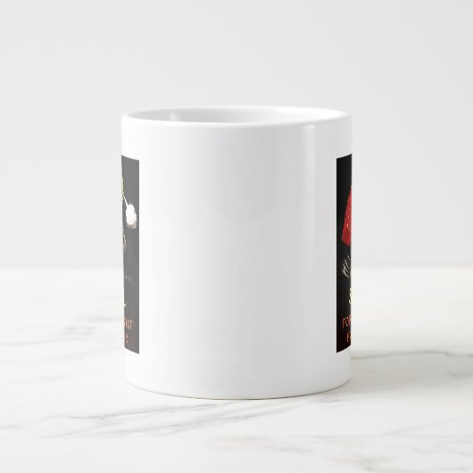 機械馬(シェル油) ジャンボコーヒーマグカップ (正面)