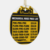 機械騒音の値段表 セラミックオーナメント (右)