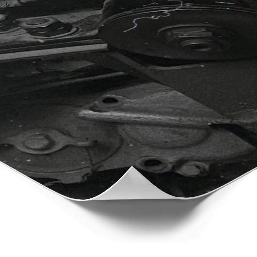 機械 ポスター (角)