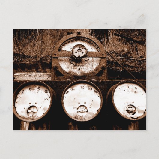機械 ポストカード (正面)
