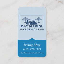 機械、電気、給排水衛生設備のロゴQRコードURL 名刺