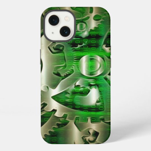機械 iPhoneケース (裏面)