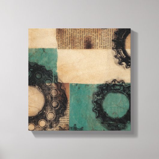 機械II キャンバスプリント (正面)