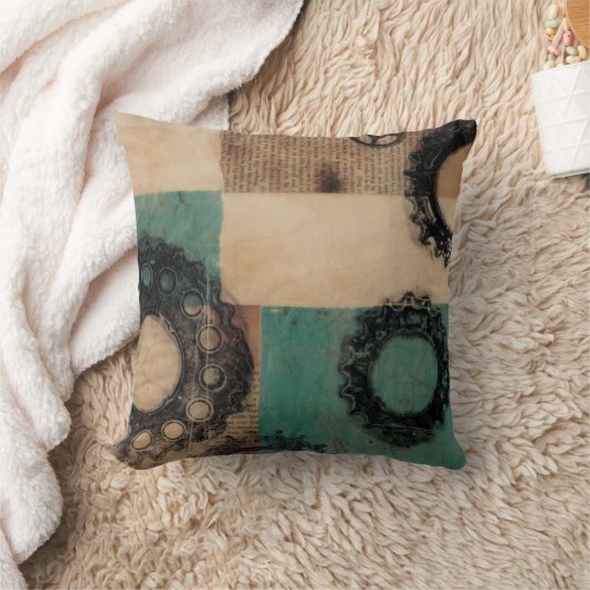 機械II クッション (ブランケット)