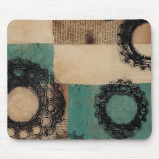 機械II マウスパッド (正面)