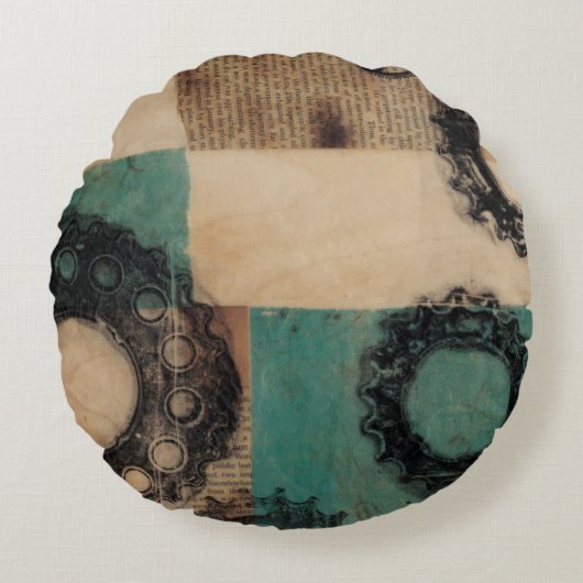 機械II ラウンドクッション (正面)