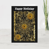 機械Steampunkの錆の機械類のコグ カード (正面)