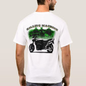 機械ZRX Tシャツ (裏面)