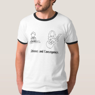 機構および結果のTシャツ(人) Tシャツ