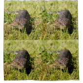 機甲靴職人：甲板の隠し散歩 シャワーカーテン (正面)