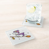 機知に富む時間 ガラスコースター (アングル)