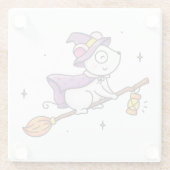 機知に富む時間 ガラスコースター (裏面)