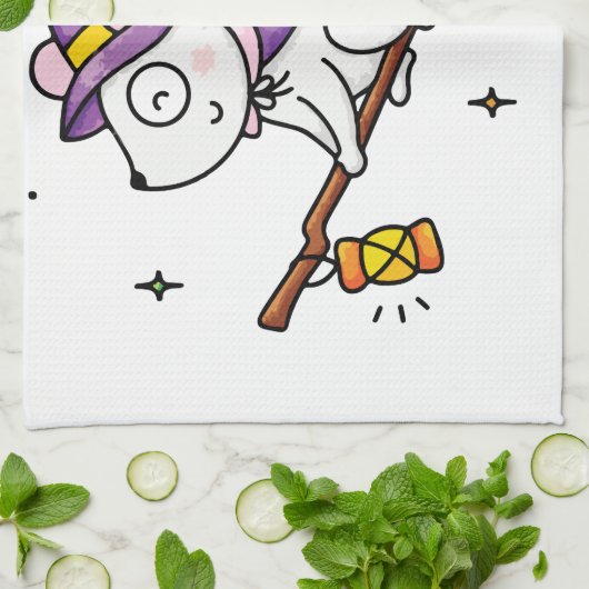 機知に富む時間 キッチンタオル (折り畳み)