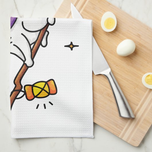 機知に富む時間 キッチンタオル (四つ折り)
