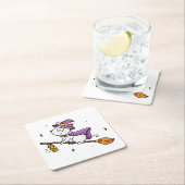 機知に富む時間 スクエアペーパーコースター (インサイチュ)