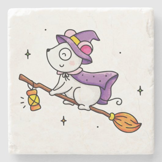 機知に富む時間 ストーンコースター (正面)