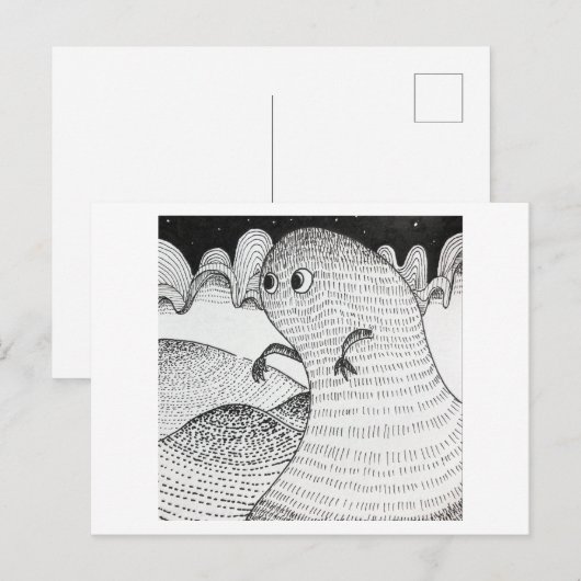 機知に富む時間 ポストカード (正面/裏面)