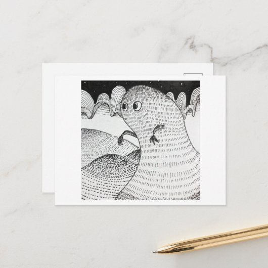 機知に富む時間 ポストカード (正面/裏面インサイチュ)