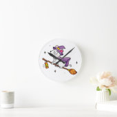 機知に富む時間 ラウンド壁時計 (ホーム)