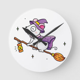 機知に富む時間 ラウンド壁時計
