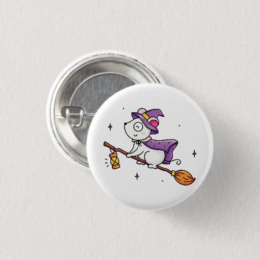 機知に富む時間 缶バッジ (正面&裏面)