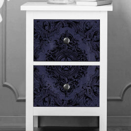 機知に富む |ダスティーパープルファンタジー星形五角形 薄葉紙