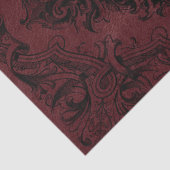 機知に富む |ダークレッドファンタジー星形五角形 薄葉紙 (詳細)