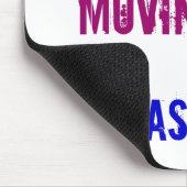 機知に富んだどたん場のProcrastinatorのタイポグラフィ マウスパッド (コーナー)