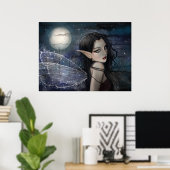 機知に富んだ時間の妖精のポスター ポスター (ホームオフィス)