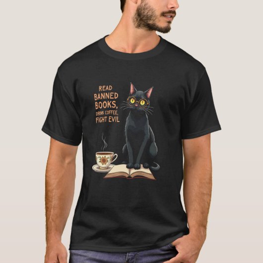 機知に富んだ発禁本の反逆者 Tシャツ (正面)