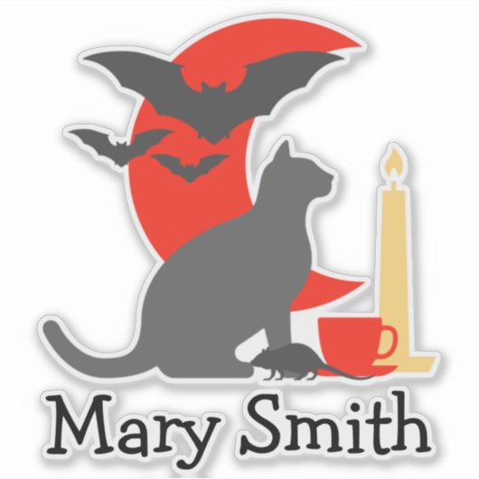 機知のある時間 シール (正面)